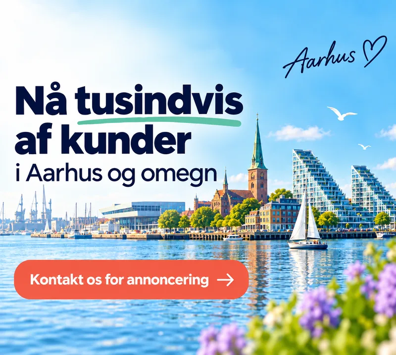 Annoncér din virksomhed på Aarhus Byguide